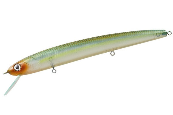 DAIWA Hankle Minnow Steez Custom 137SP Natural Ghost Shad