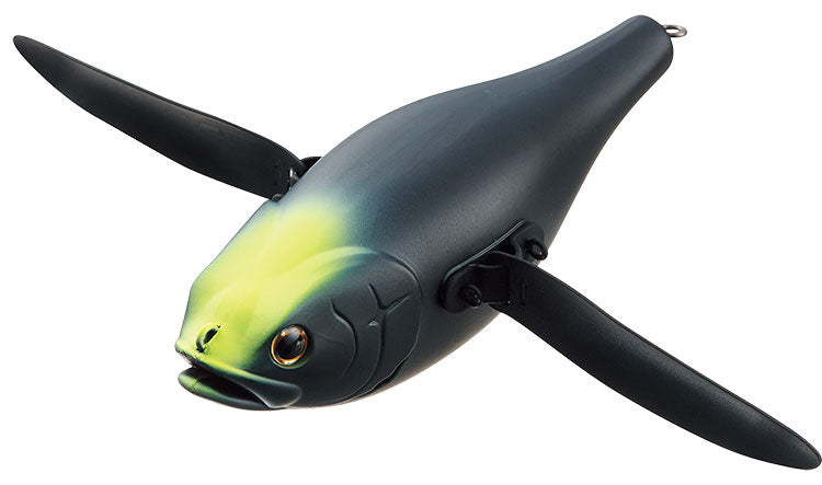 DAIWA Bass Lure Bank Flutter Matte Black