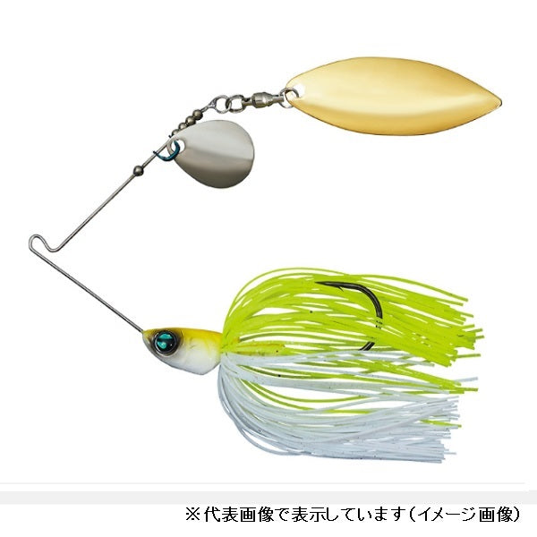 DAIWA Steez WIRE BAIT 5/8oz TW (Tandem Willow) White Chart