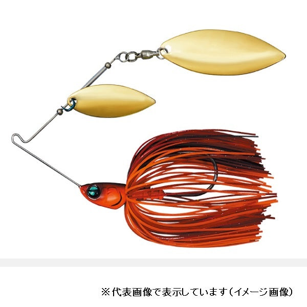 DAIWA Steez Spinnerbait 5/8oz DW (Double Willow) Spark Red