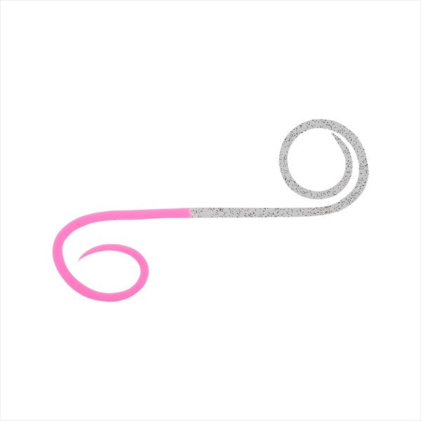 DAIWA Kouga Silicone Necktie High Speed Twin Curly Kouga Pink + Keimura Clear