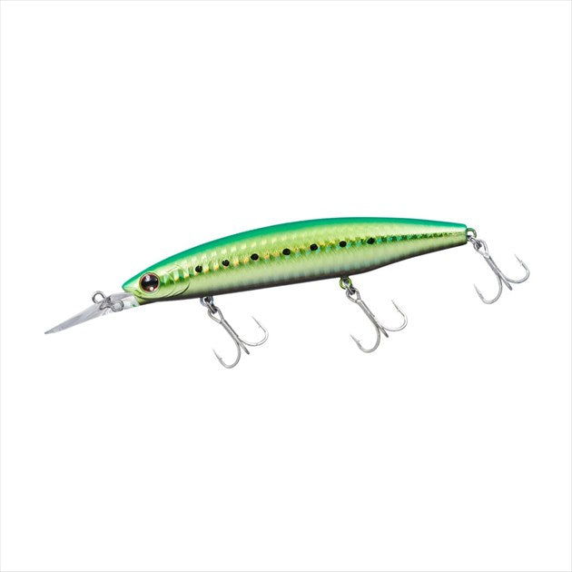 DAIWA Sea Bass Lure Shoreline Shiner Z Set Upper 110S-DR Laser Lime Chart Sardine