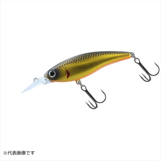 DAIWA Bass Lure Steez Shad 54SPSR Matte Black