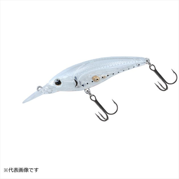 DAIWA Bass Lure Steez Shad 54SPMR Shirauo 2