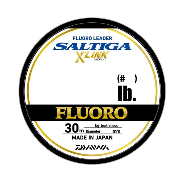 Daiwa Leader Saltiga Fluoro Leader Cross Link 8LB 30m