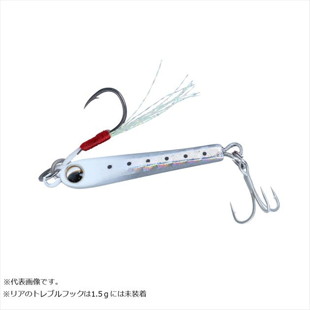 DAIWA Metal Jig Moonflower Prisoner 1.5g Luminous Holo Shirasu