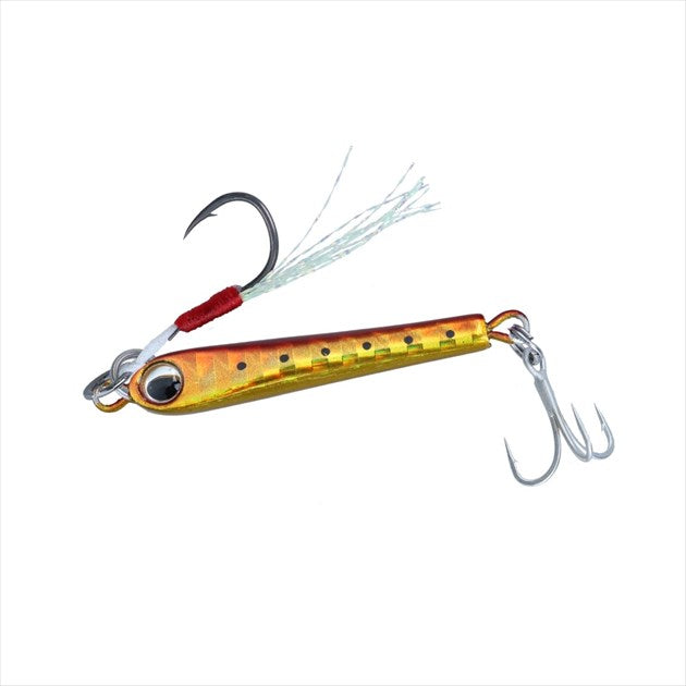 DAIWA Metal Jig Moonflower Prisoner 3g Red Gold Sardine