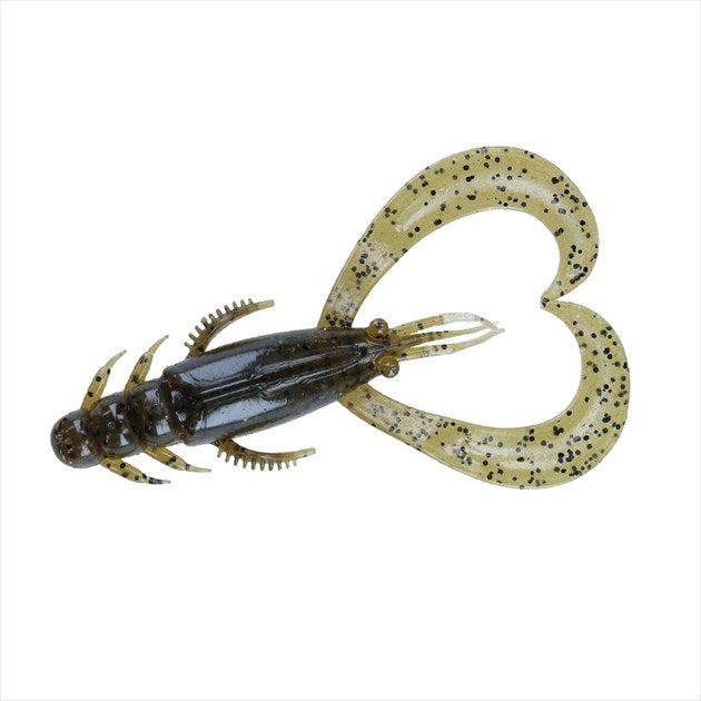 DAIWA Worm Silver Wolf Urban Crawler 2.5 inch Green Pumpkin