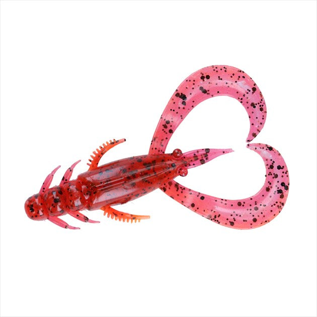 DAIWA Worm Silver Wolf Urban Crawler 2.5 inch Red Claw