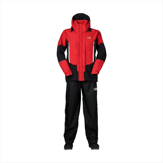 DAIWA Rainwear DR-3122 Rainmax Hyper Combi-Up Rain Suit Red M