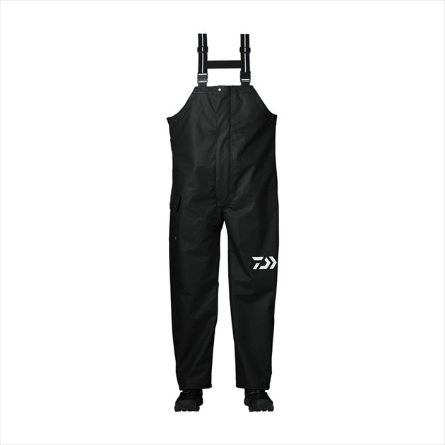 DAIWA Rainwear DR-6122P PU Ocean Overalls Black M