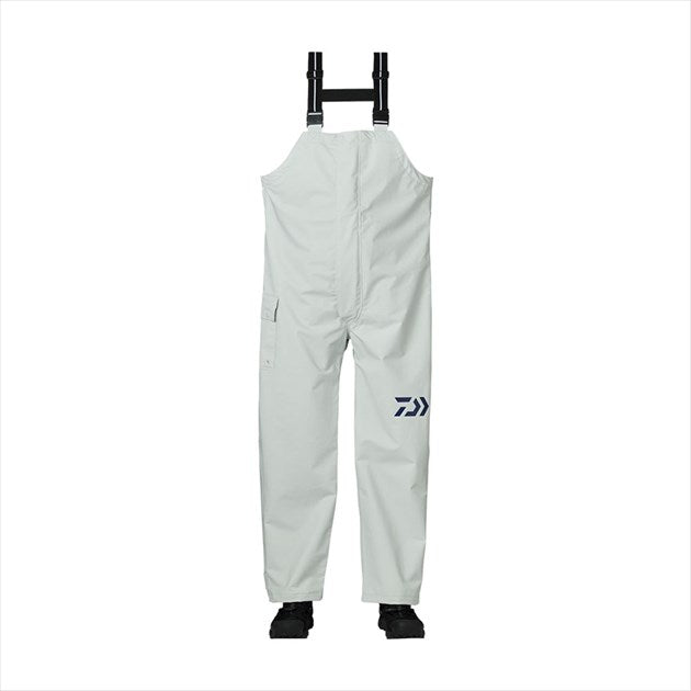 DAIWA Rainwear DR-6122P PU Ocean Overalls, Light Gray M