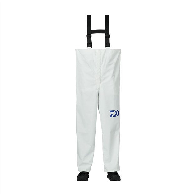 DAIWA Rainwear DR-9122P PVC Ocean Overalls White L