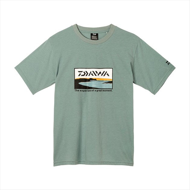 DAIWA Wear DE-6522 Graphic T-shirt (Surf) Saxe Blue