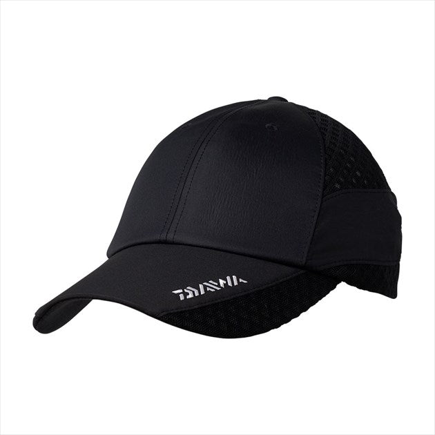 DAIWA Hat DC-6122 Water-repellent Design Mesh Cap Black Free Size