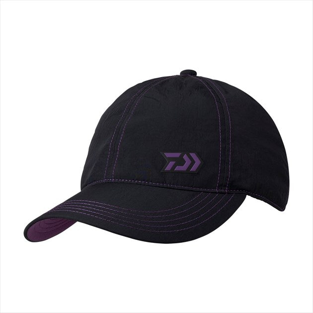 DAIWA Hat DC-6322 Recycled Nylon Cap Black x Purple Free Size