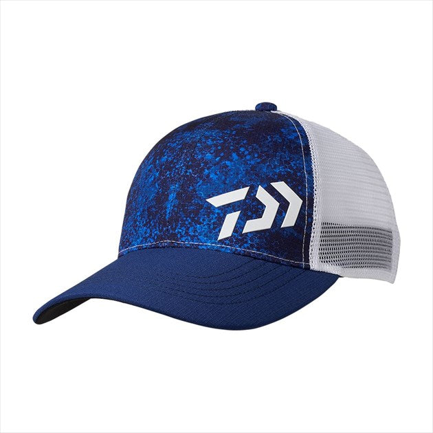 DAIWA Hat DC-6622 Hexagonal Half Mesh Cap Blue Hex Free Size