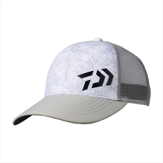 DAIWA Hat DC-6622 Hexagonal Half Mesh Cap White Hex Free Size