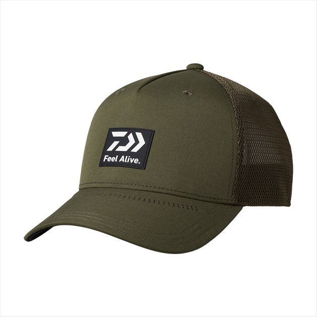 DAIWA Hat DC-9022 Box Logo Cap Olive Free Size