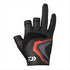 DAIWA Gloves DG-1422 Leather Fit Gloves 3-piece Cut Black M