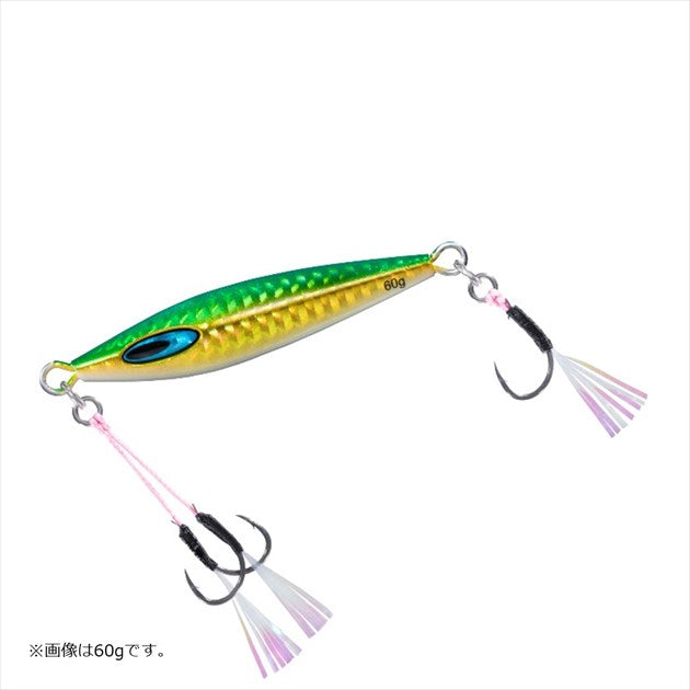 DAIWA Metal Jig Saltiga FK Jig TG SLJ 30g PH Green Gold Glowberry