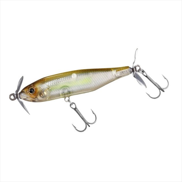 DAIWA Bass Lure Steez Prop 70S Natural Ghost Shad