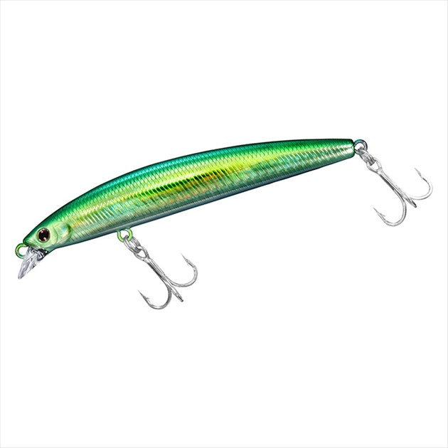 DAIWA Seabass Lure Shoreline Shiner Z Setter Upper Slim 95F Adel Green Gold