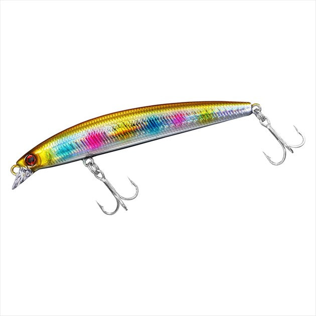 DAIWA Seabass Lure Shoreline Shiner Z Setter Upper Slim 95S Adel Gold Rainbow