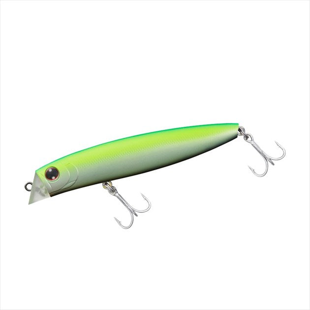 DAIWA Seabass Lure Morethan Cross Counter 97F Matte Lime Pearl Blackberry