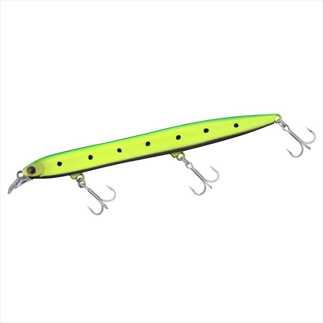 DAIWA Sea Bass Lure Morethan Hisoka 120F-SSR Lime Chart Sardine