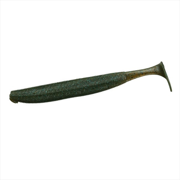 DAIWA Worm Steez Sterling Shad 5.1 inch Green Pumpkin Blue Flake