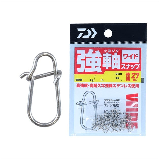 Wide Snap Rings DAIWA Snap Ring Strong Shaft Snap Wide SS Value Pack – Fishing Ocean Kuma