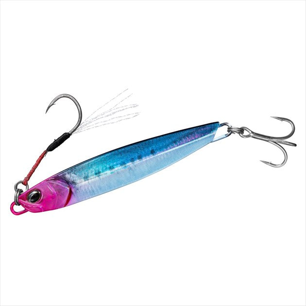 DAIWA Metal Jig Samurai Jig R 30g UV Real Blue Pink Sardine