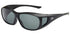 DAIWA Polarized Glasses DO-8422 Polarized Overglasses Gray