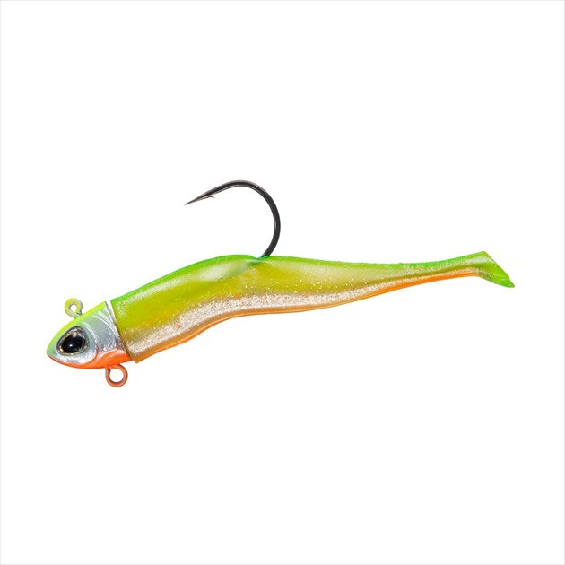 DAIWA Worm Seabass Rodem Mini 7g Chameleon Chart Back Pearl