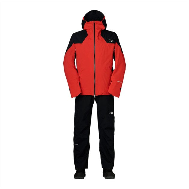 DAIWA Cold Weather Outerwear DW-1122 Gore-Tex Product Winter Suit Fiery Red