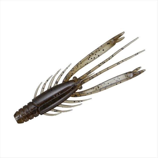 DAIWA Worm Silver Wolf Urban Shrimp 2.8 inch Green Pumpkin