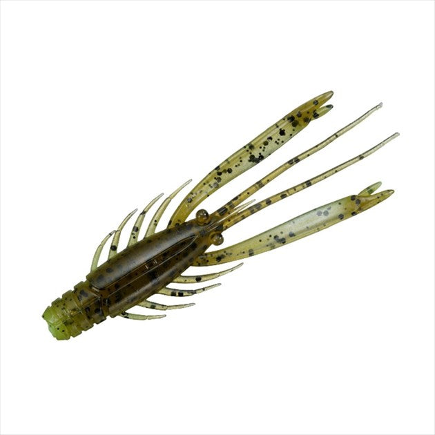 DAIWA Worm Silver Wolf Urban Shrimp 2.8 inch Green Pan Chart