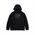 DAIWA Wear DE-8122 Logo Sweat Parka Black