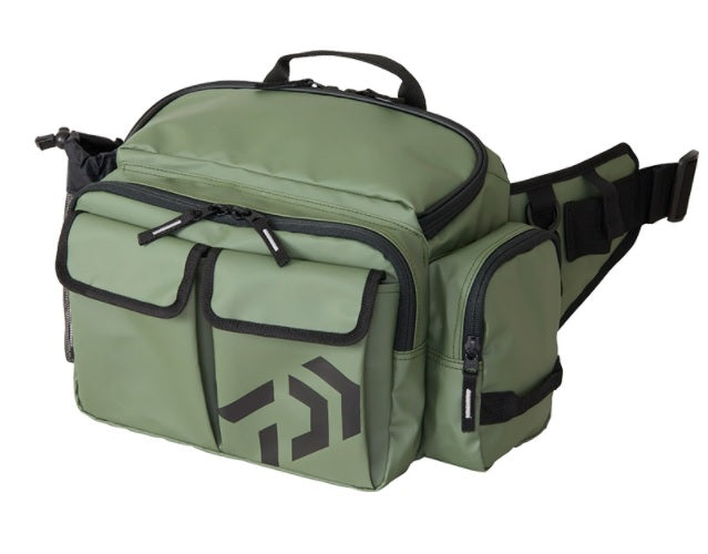 DAIWA Tackle Bag Hip Bag (D) Khaki P