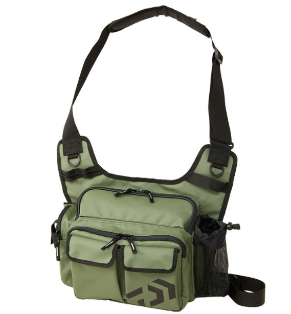 DAIWA Tackle Bag Side Fit Bag (D) Khaki P