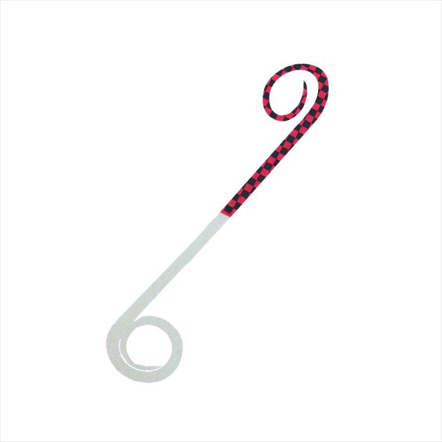 DAIWA Tairaba Red Fang Silicone Tie Twin Curly R Checkers Red + Glorame