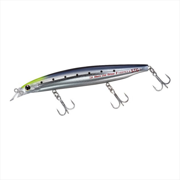 DAIWA Sea Bass Lure Shoreline Shiner Z Vertis R STG 125F Chart Head Plated Sardine