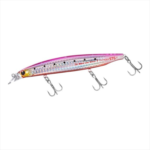 DAIWA Sea Bass Lure Shoreline Shiner Z Vertis R STG 125F Pink Glow Sardine