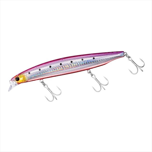 DAIWA Sea Bass Lure Flat Junkie Vertis R 125F Adel Flounder Pink Sardine