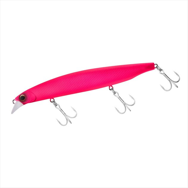 DAIWA Seabass Lure Flat Junkie Vertis R 125F Matte Pink