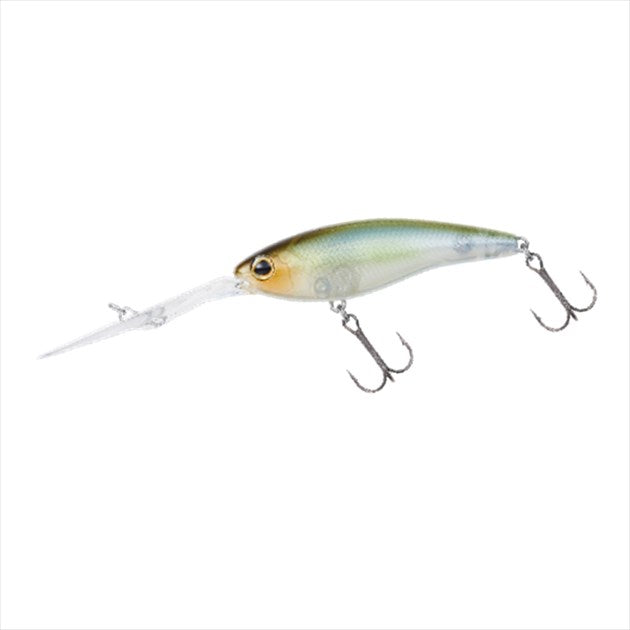 DAIWA Bass Lure Steez Shad 54SP SR Natural Ghost Shad