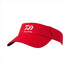 DAIWA Hat DC-7523 Basic Sun Visor Red Free Size