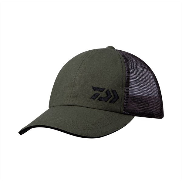 DAIWA Hat DC-7023 Camouflage Half Mesh Cap Khaki Free Size