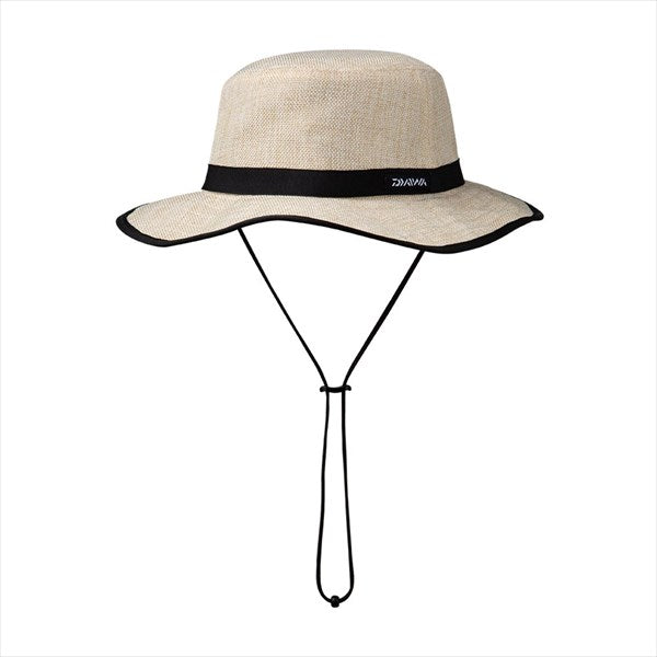 DAIWA Hat DC-8123 Straw-like Beach Hat, Free Size